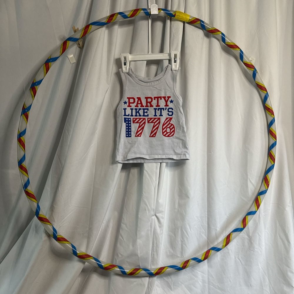 Patriotic Party 4th of July Baby Tank Top